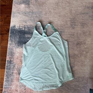 Nike Women's Light Green “Just Do It” Tank Top